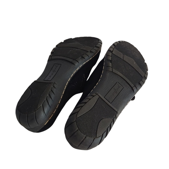 Natural Soul Shoes Womens Faux Suede Black Slide Loafer Comfy Shoes Size 8.5M - Picture 9 of 10